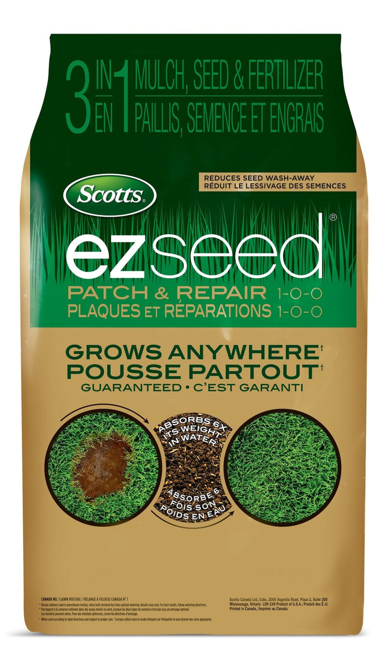 EZ Seed 3-in-1 Patch & Repair Grass Seed & Fertilizer Mix, 1-0-0, 4.5-kg Q1464