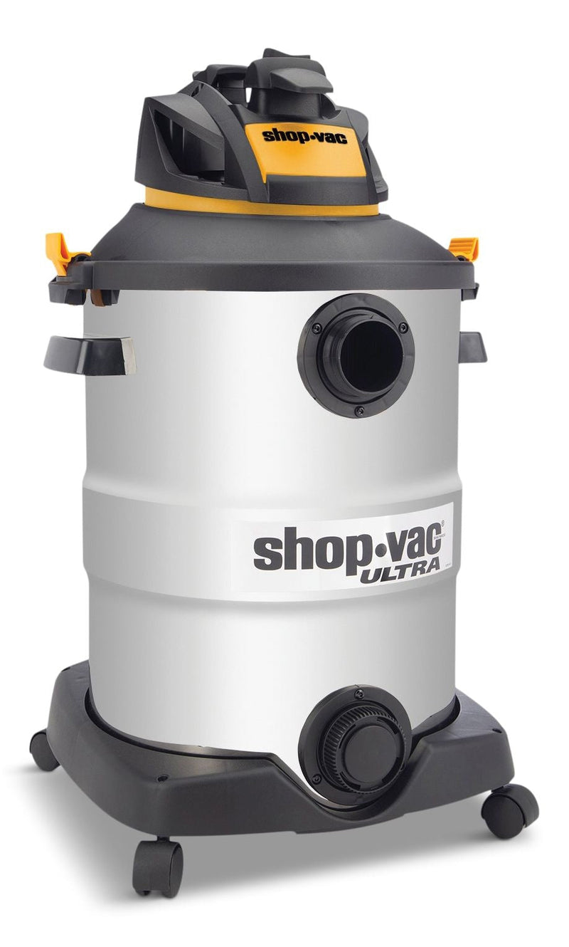 5762248 5.5 SVX2 Peak HP Stainless Steel Wet/Dry Shop Vacuum with Hose and Accessories, 45-L G7223