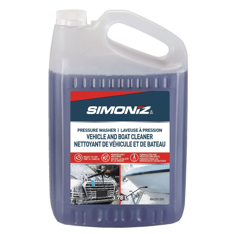 Non-Toxic Vehicles & Boats Ready-to-Use Pressure Washer Detergent, 3.78L M2321