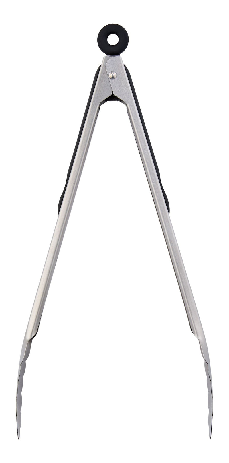 Stainless Steel Tongs with Locking Mechanism, 12-in E3813