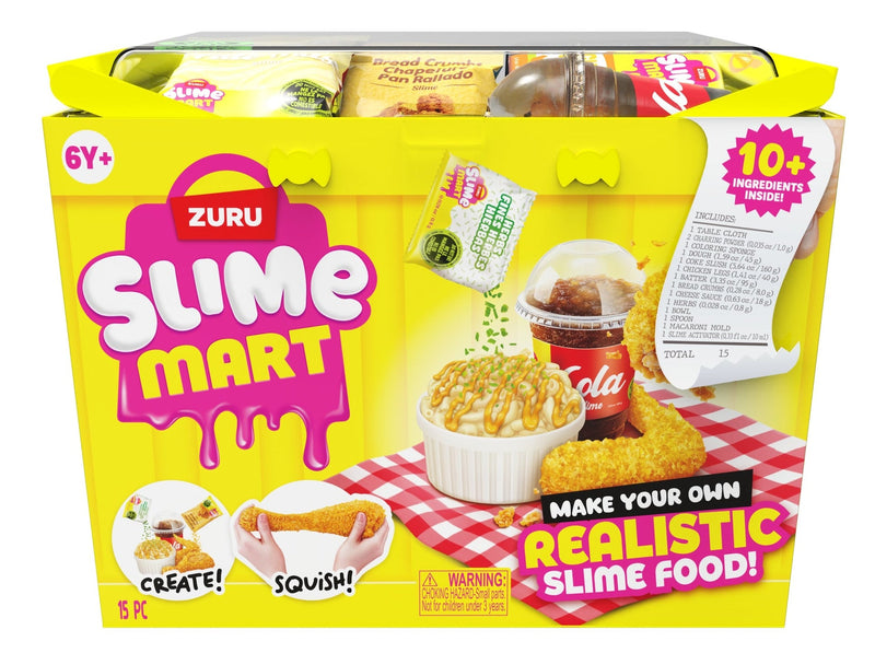Small Shopping Basket, Series 2, Fast Food, Yellow S9211