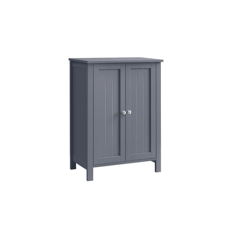 Home Dove Grey Floor Cabinet with 2 Adjustable Shelves S8575