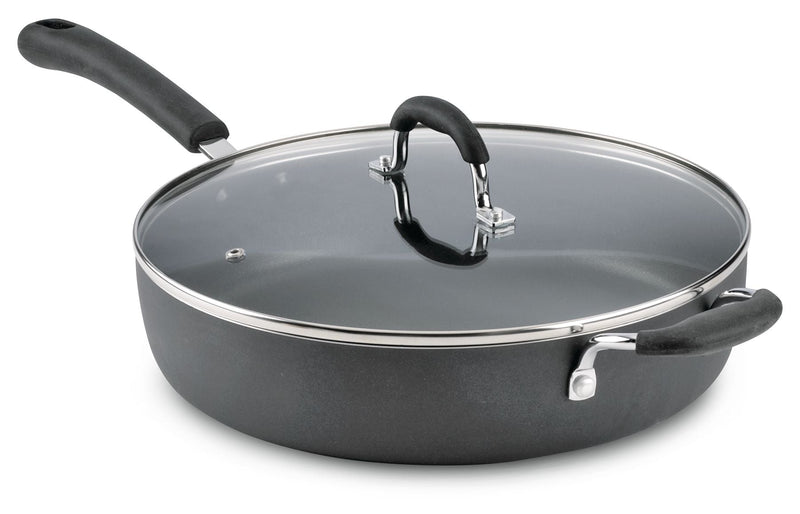 Jumbo Cooker, Non-Stick, Dishwasher Safe, Black, 5qt L1043