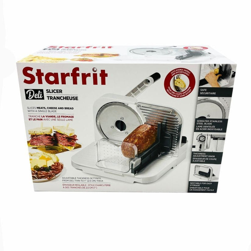 Manual Deli Slicer with Stainless Steel Blade P8643
