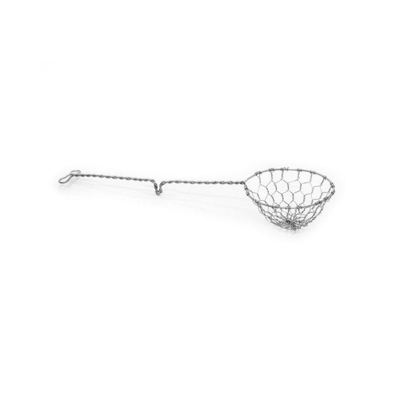 Stainless Steel Fondue Strainer, Chrome Finish, 2.5 x 8.5-in Y3758