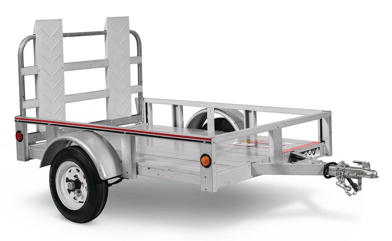 Galvalume Plus Open Rail Trailer, 4-ft x 6-ft X772