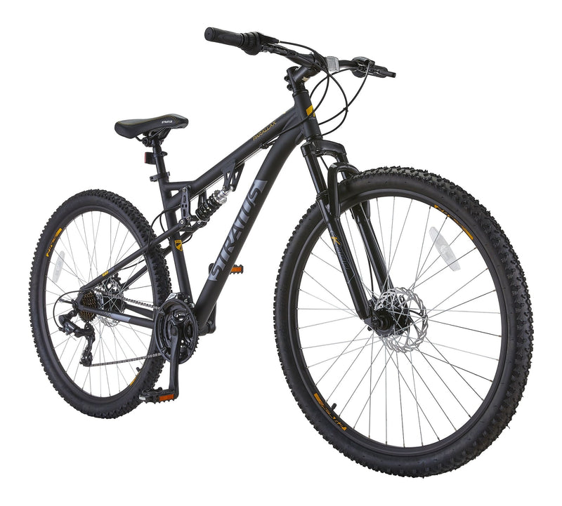 Parallax Dual-Suspension Mountain Bike, 29-in Wheel, Black E5400