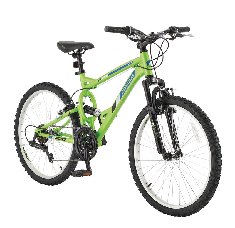 Richter Adult Bike, 21-Speed, 24-in Wheel, Adult/Youth Bike, Green K2226