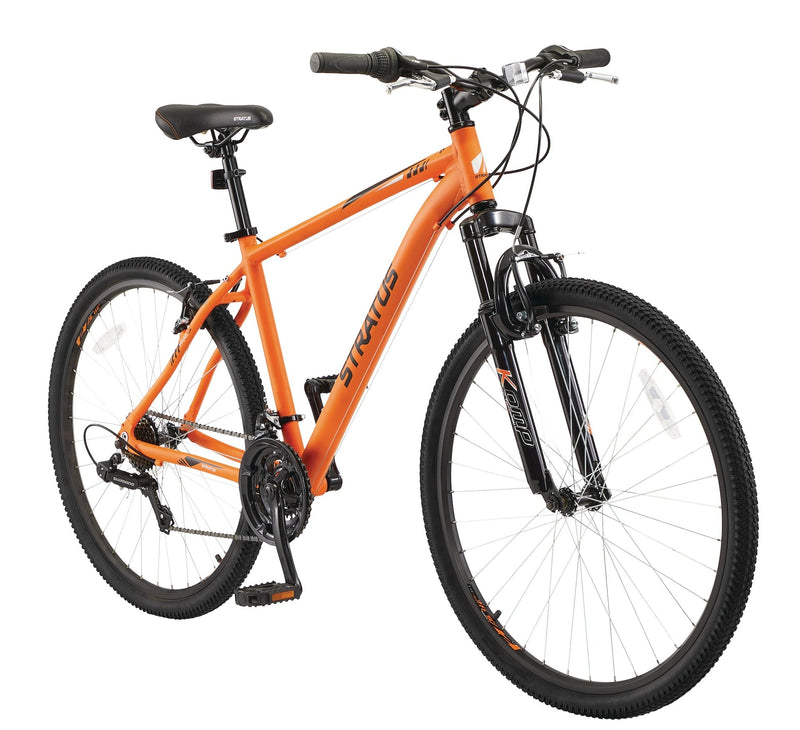 Rockcliffe Hardtail Mountain Bike, 27.5-in Wheel, Orange D2017