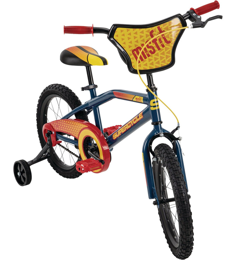 Misfit Kids' Bike, 16-in Wheel, Blue/Red R3023