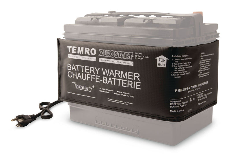 Zerostart 2800055 Battery Warmer/Blanket, 50W, 28-in U3563