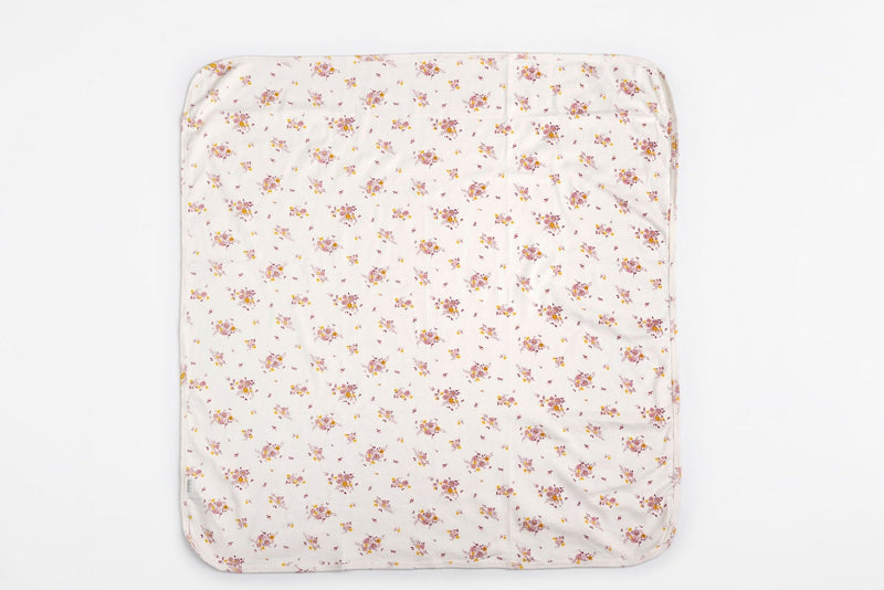 Flower Print Premium Organic Cotton Blanket N0829