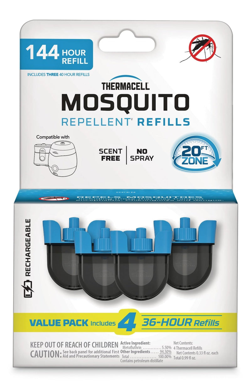 E-ZoneGuard Rechargeable Mosquito Repellent Refill 144-Hour Pack V0991