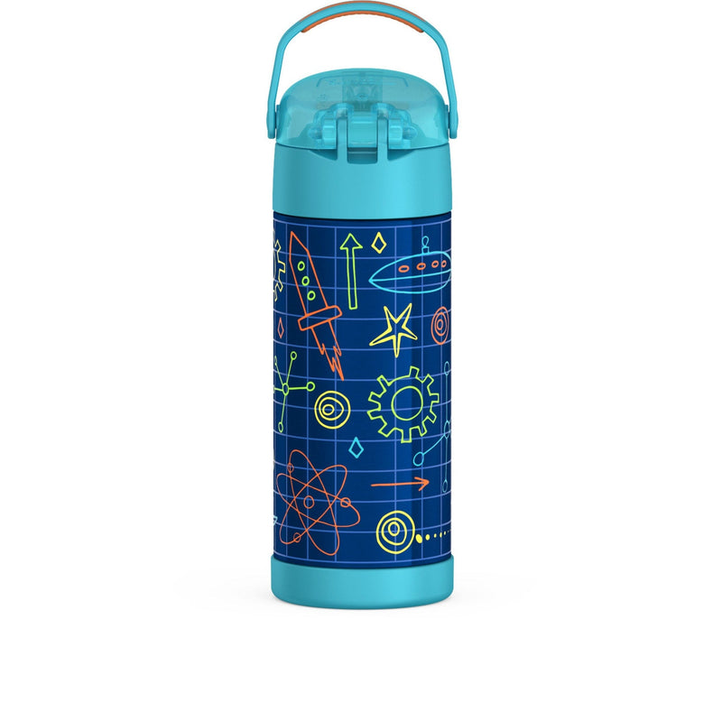 Robot Stainless Steel Insulated Water Bottle, 14-oz M9696