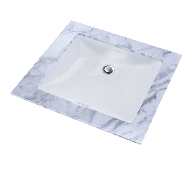 17-11/16x13-in Rectangular Vessel Undercounter Sink/Lavatory J7436
