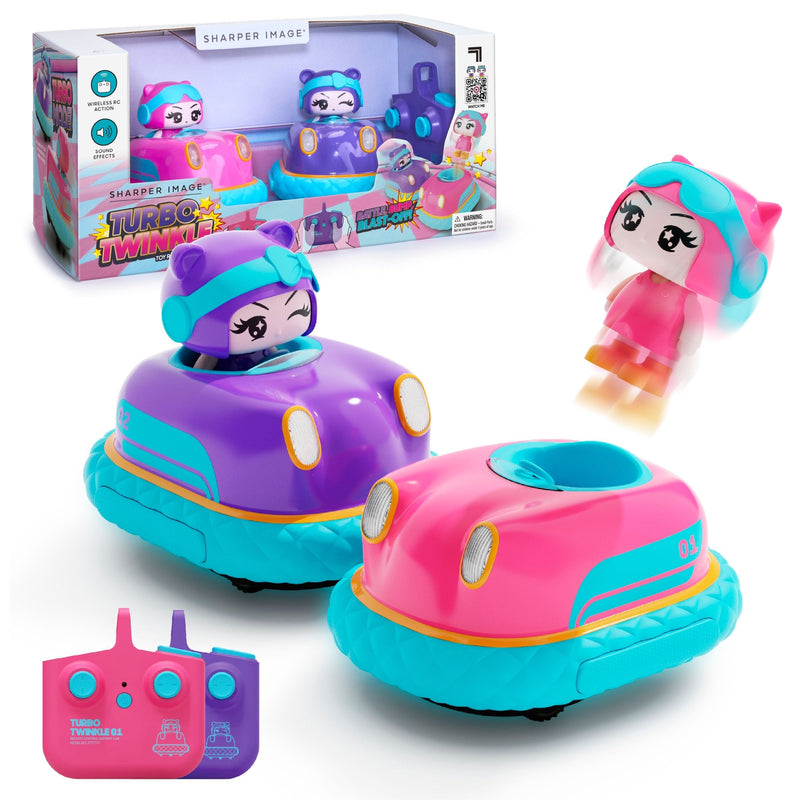 Turbo Twins Bumper Cars Pink L6771