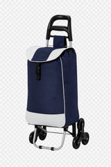 6-Wheel Stair Climbing Steel Shopping Cart