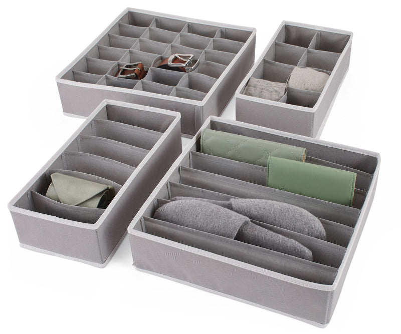 Multi-Purpose Garment Drawer Dividers, Collapsible, 4-pk C5691