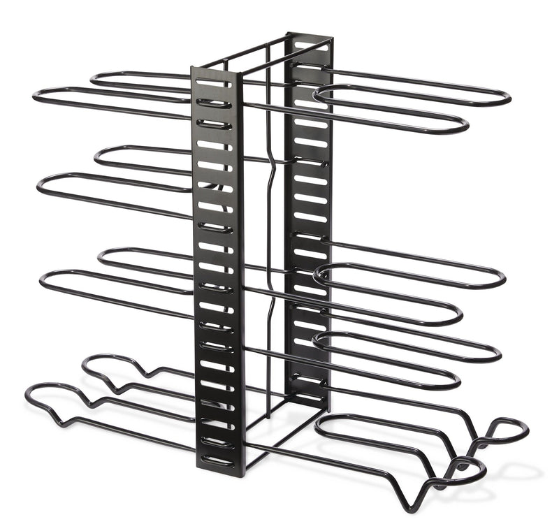 Perspective Adjustable Cookware Organizer, Black F7666