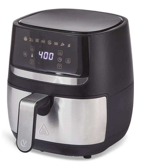 Stainless Steel Non-Stick Air Fryer, 4-qt L1590