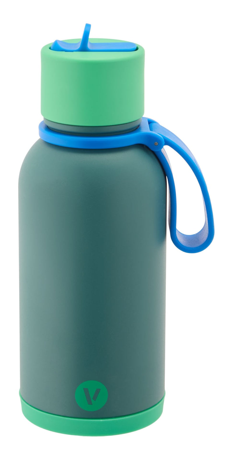 Stainless Steel Water Bottle, Emerald, 16-oz E5592