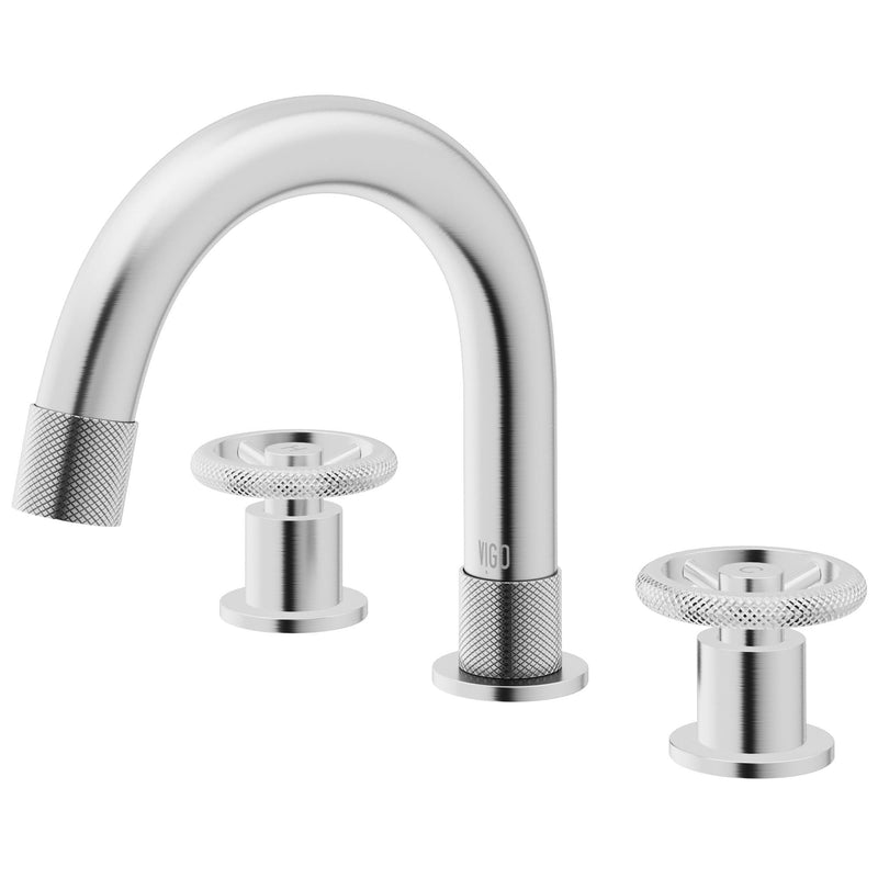 Wythe 8-in Arched Bathroom Faucet, Various Finishes B4720
