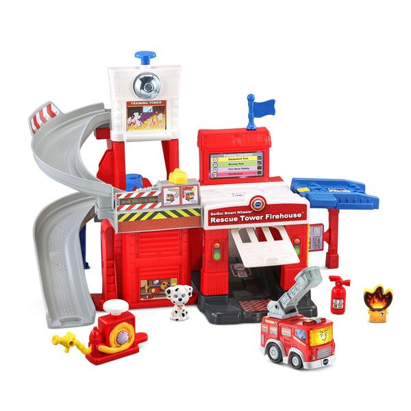 Go! Go! Smart Wheels Race Rescue Firehouse Track, French C0855