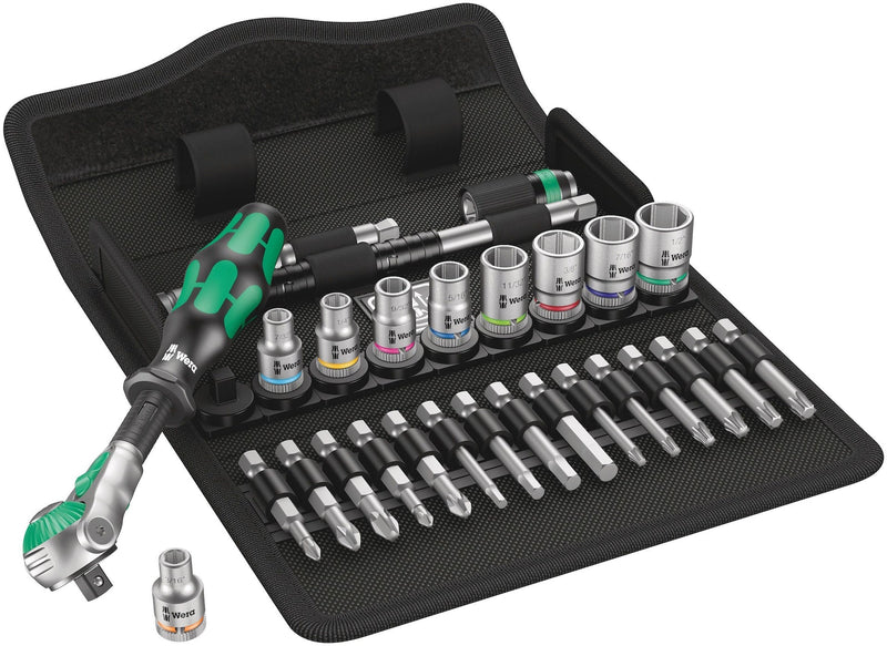 1/4-in Drive Socket Set, SAE, 28-pc W5896