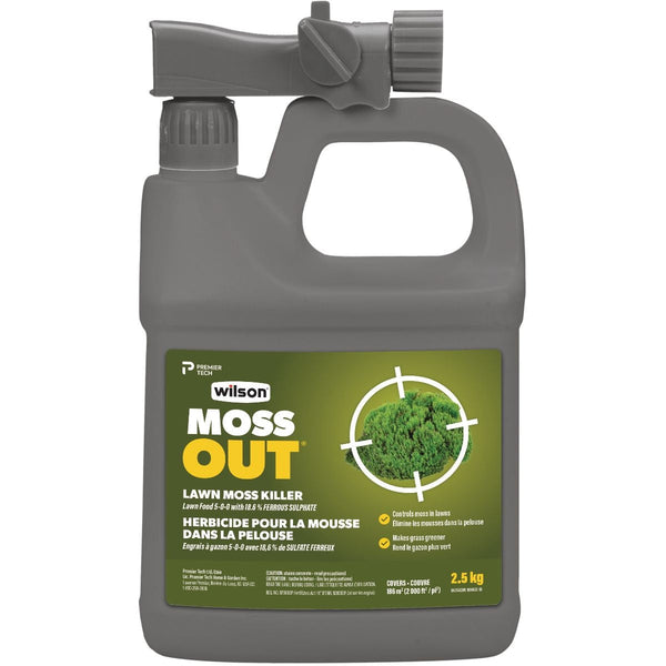 MossOut Moss Killer with Lawn Food 5-0-0, 2.5-kg F1568