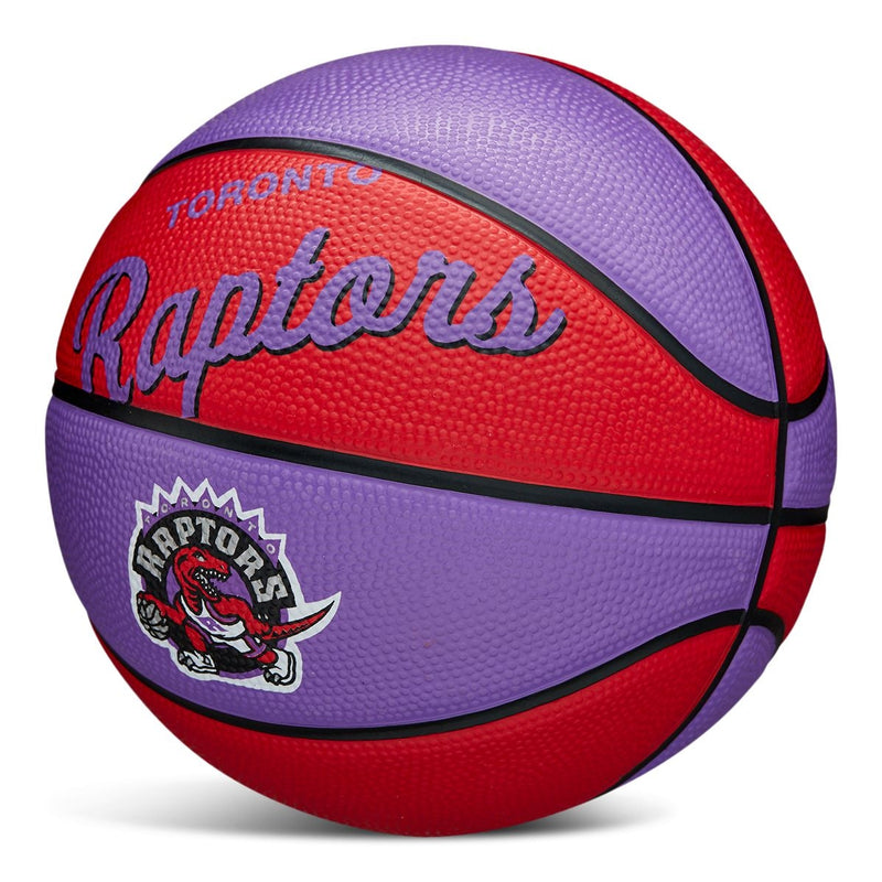 Kids' Mini Outdoor Basketball, Size 3 (22.5-in), Purple/Red L6241