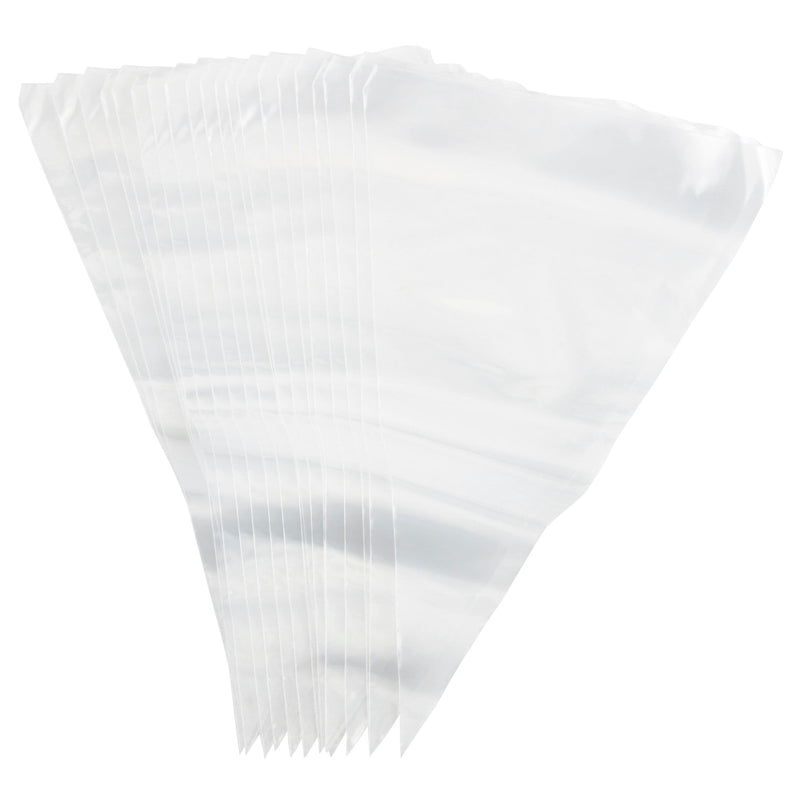 Disposable Piping Decorating Bag, Clear, 24-pk, for Baking/Cake Decoration E7869