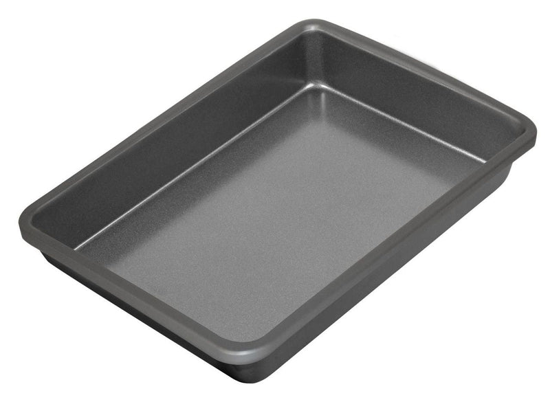Grey Non-Stick Oblong Baking Pan, 13x9x2-in F6596