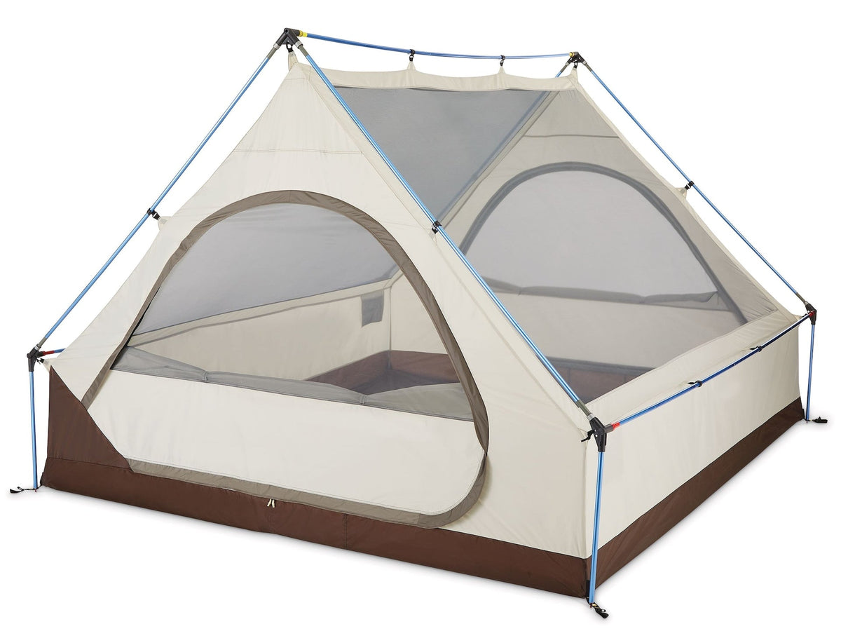 Heritage A-Frame 3-Season, 6-Person Camping Tent with 2-Doors, Rain Fly & Carry Bag