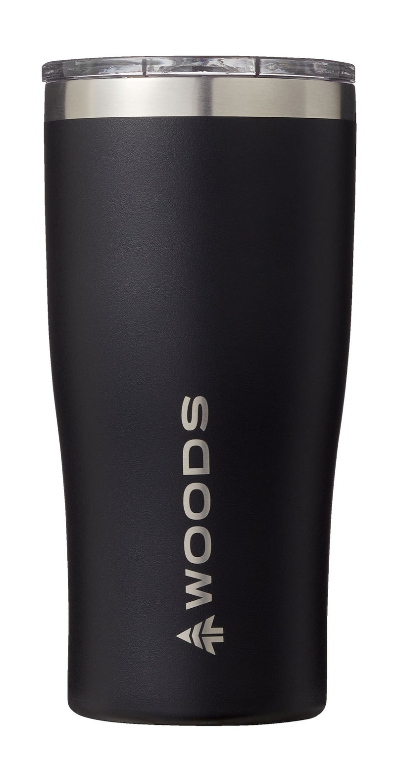 Insulated Stainless Steel Tumbler, Small, Black, 20.2-oz P3339