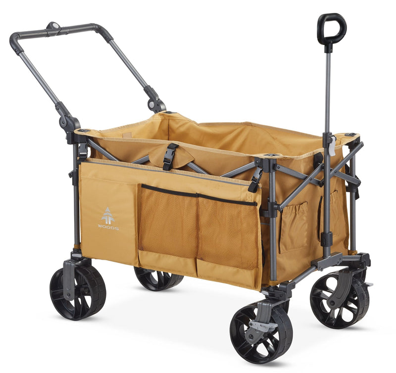 Overlander Fully Equipped Folding Wagon, 102-kg Capacity Q9787