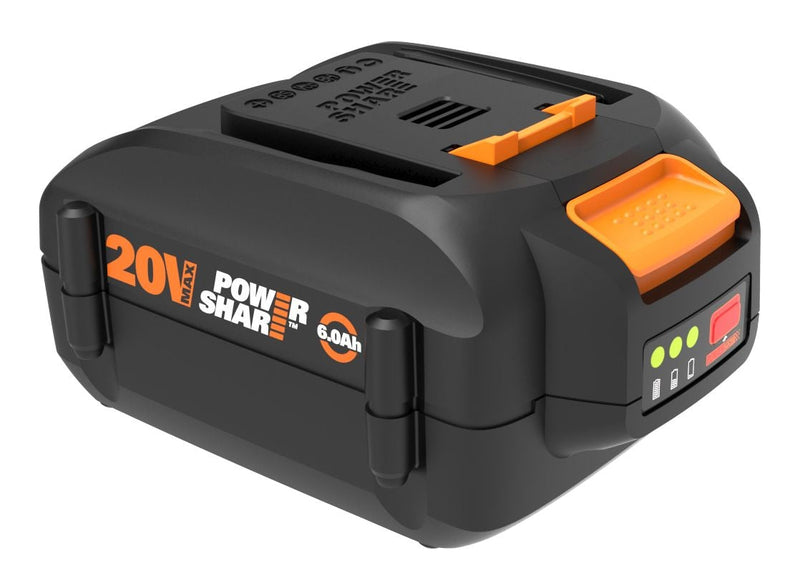 WA3671 20V MAX Power Share 6Ah Lithium-ion Replacement Battery L8599