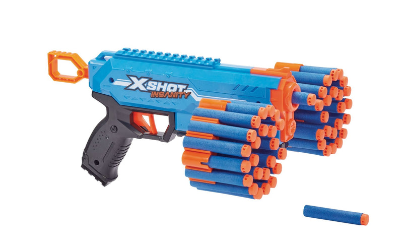 Insanity S1 Maniac Dart Pistol with Accessories, 36-Darts, Ages 8+ Z9715