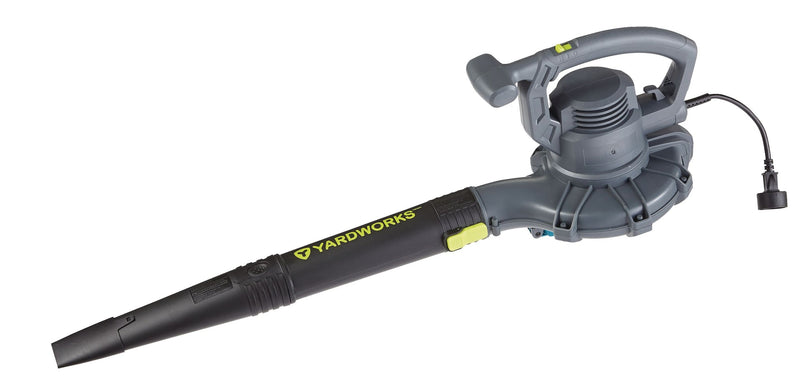 12 Amp 400CFM Electric Leaf Blower/Vacuum, Black D9387