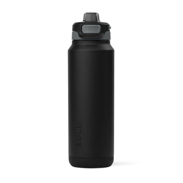 Powerfill Pro Vacuum Insulated Stainless Steel Bottle, 32-oz, Black, with Quick Fill Lid U3298