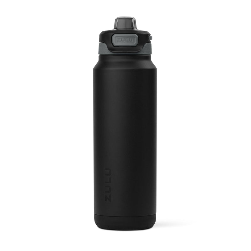 Powerfill Pro Vacuum Insulated Stainless Steel Bottle, 32-oz, Black, with Quick Fill Lid U3298