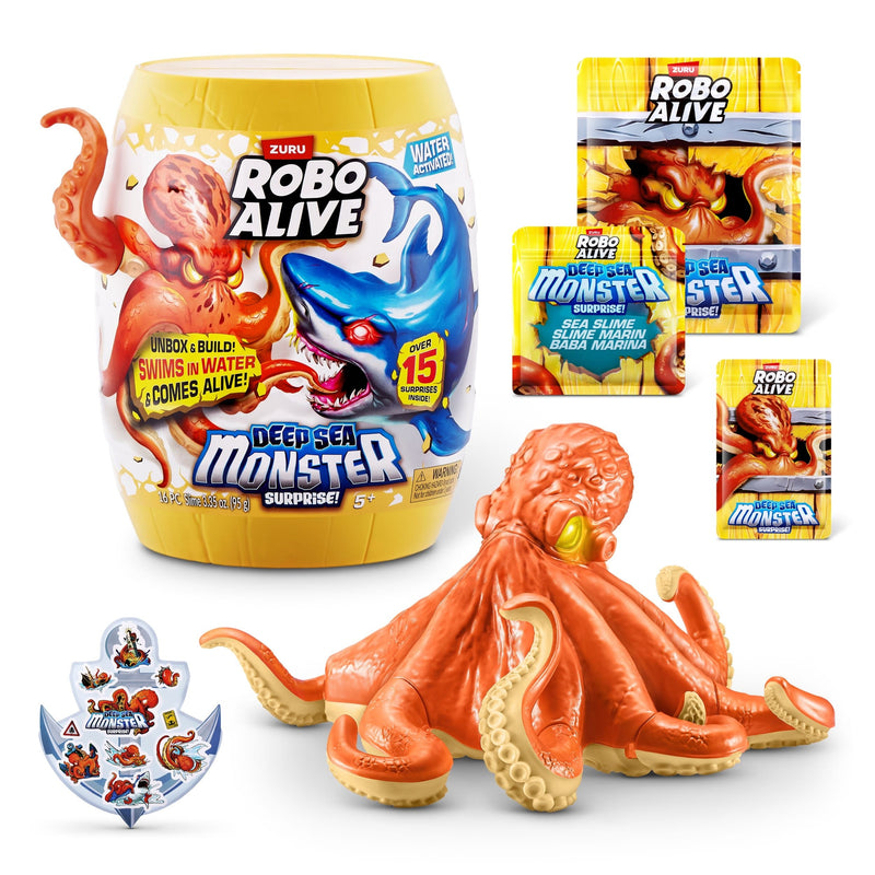 Deep Sea Monster Surprise Unboxing Playset Capsule for Ages 5+ U8319